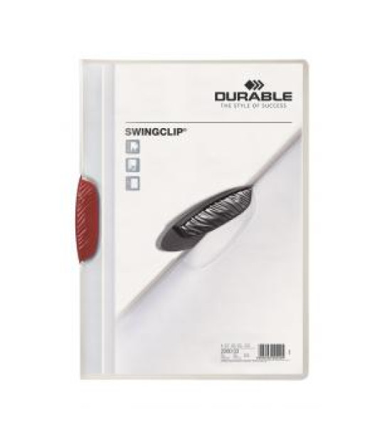 Obal s klipom SWINGCLIP červený 