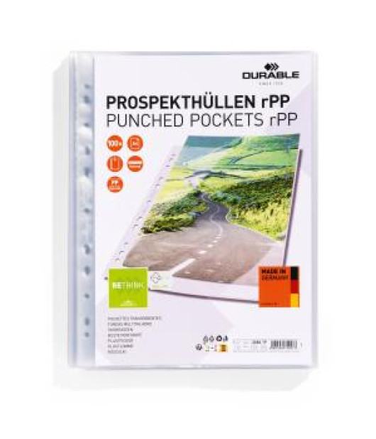 Euroobal DURABLE rPP PREMIUM A4 , 100ks 