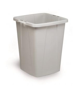 Veľkokapacitný plastový kôš DURABIN 90 ℓ sivý 