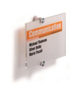 Informačná tabuľka Crystal Sign 210x148 mm 