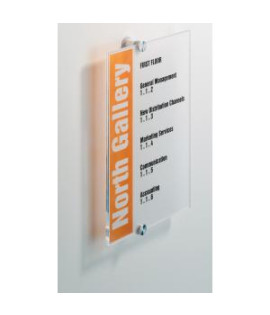 Informačná tabuľka Crystal Sign 297x420 mm (A3) 
