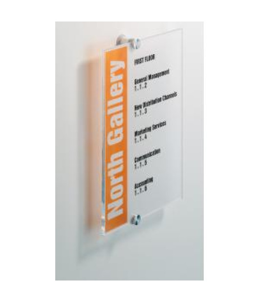 Informačná tabuľka Crystal Sign 297x420 mm (A3) 