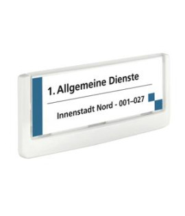 Informačná tabuľka Click Sign 149x52,5 biela 