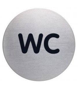 Piktogram WC text 