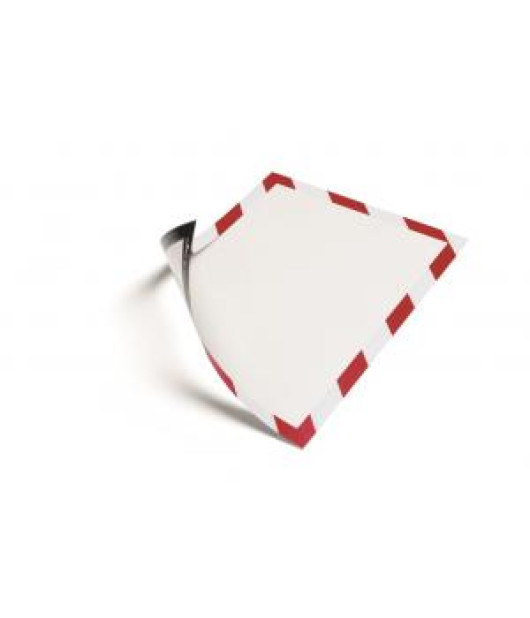 Panel DURAFRAME MAGNETIC SECURITY A4 červeno-biely 
