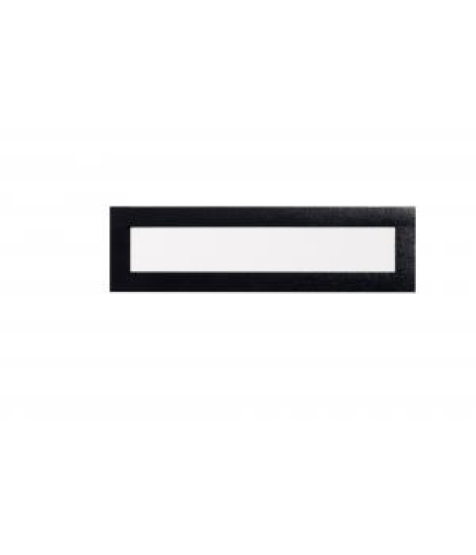 Magnetický DURAFRAME MAGNETIC Top pre A4, 210x40 mm, čierny 