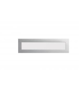 Magnetický DURAFRAME MAGNETIC Top pre A4, 210x40 mm, strieborný 