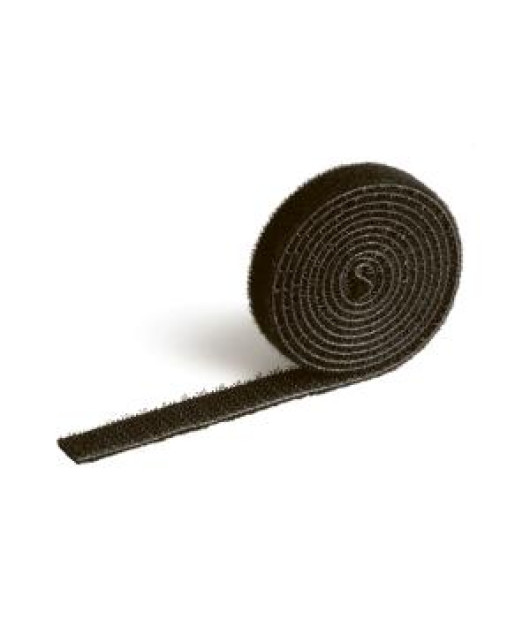 Suchý zips na káble CAVOLINE GRIP 10 čierna 
