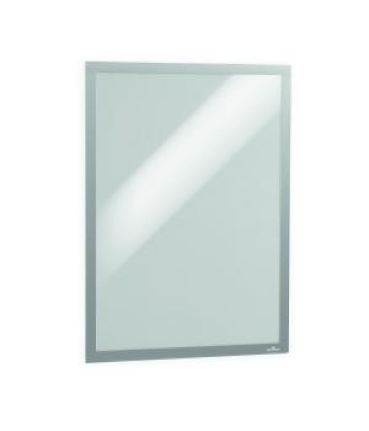 Samolepiaci Duraframe Poster A2 strieborný 