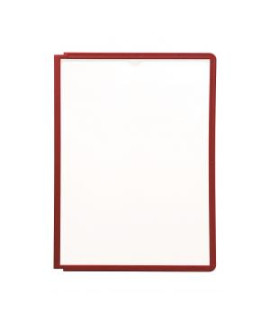 Katalógový panel SHERPA A4 červený 