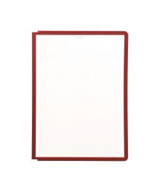 Katalógový panel SHERPA A4 červený 