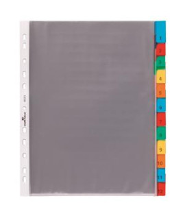 Euroobal DURABLE s indexami 1-12 