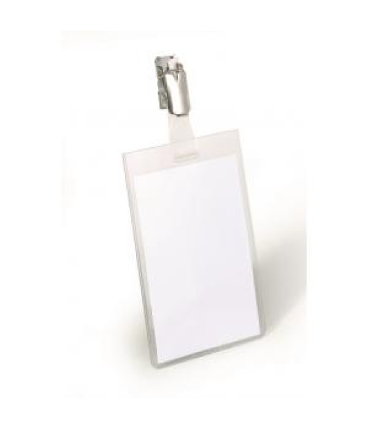 Visačka so štipcom vertikálna DURABLE 60x90mm 25ks 