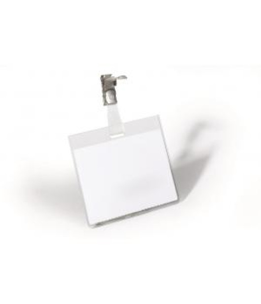 Visačka so štipcom horizontálna DURABLE 90x60mm 25ks 
