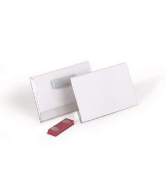 Visačka s magnetom DURABLE 54x90mm 25ks 