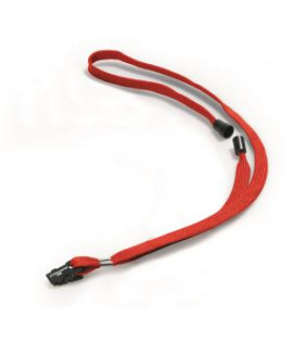 Závesný remienok DURABLE 10mm červený 10ks 