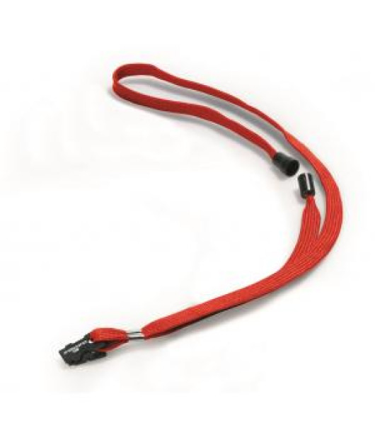 Závesný remienok DURABLE 10mm červený 10ks 