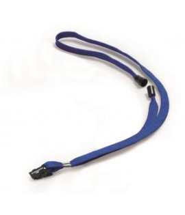 Závesný remienok DURABLE 10mm modrý 10ks 