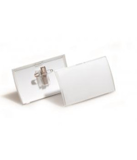 Visačka oblá PP štipec+špendlík DURABLE CLICK FOLD 75x40mm 25ks 