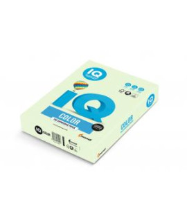 Farebný papier IQ color zelená pastelová GN27, A4, 80g 