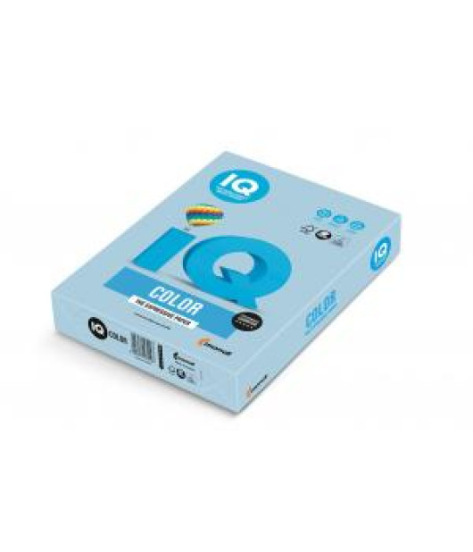 Farebný papier IQ color ľadovomodrý OBL70, A4, 80g 
