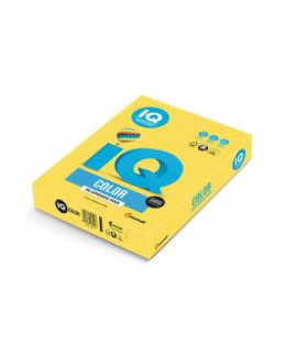 Farebný papier IQ color kanárikovožltý CY39, A4, 80g 
