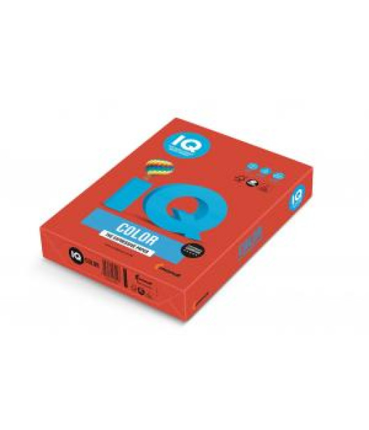 Farebný papier IQ color CO44 korálovočervená, A4, 80g 