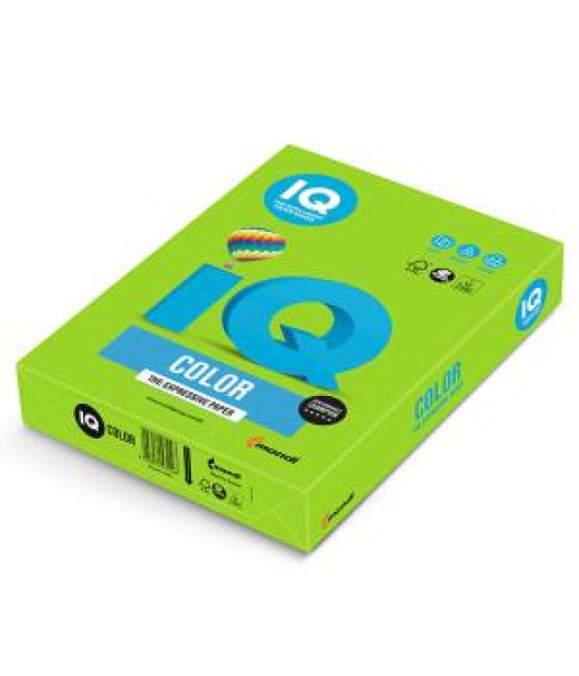 Farebný papier IQ color májovo zelený MA42, A4, 80g 