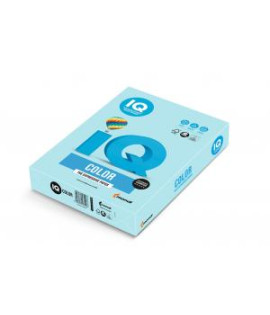 Farebný papier IQ color stredne modrý MB30, A4, 160g 
