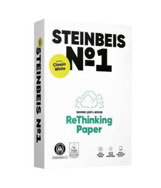 Kopírovací papier Steinbeis №1recyklovaný A4, 80g CIE 55 