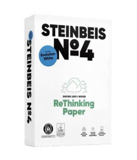Kopírovací papier Steinbeis №4 recyklovaný A4, 80g CIE 135 