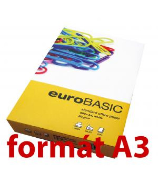 Kopírovací papier euroBASIC A3, 80g 