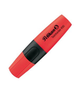 Zvýrazňovač Pelikan 490 červený 