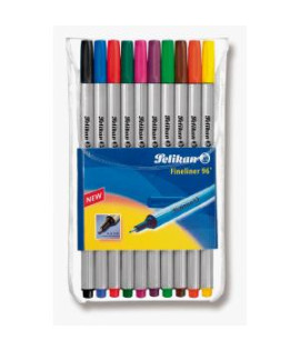 Sada linerov Pelikan Fineliner 96-0,4/10S 