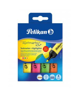 Sada zvýrazňovačov Pelikan 490 4S 