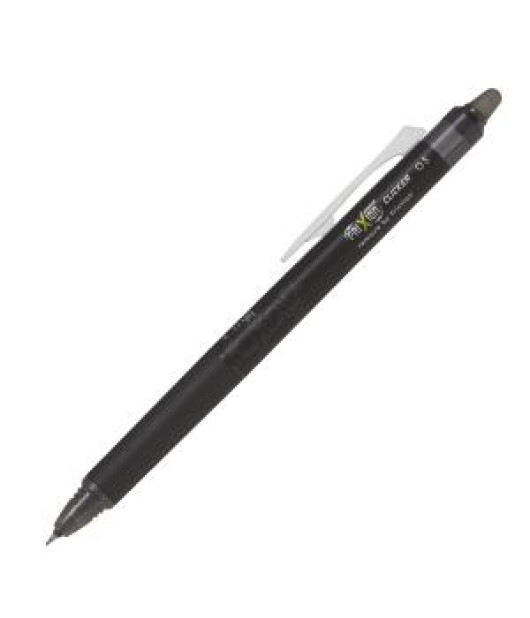 Roller gumovací PILOT Frixion clicker R, 0,5 mm čierna 