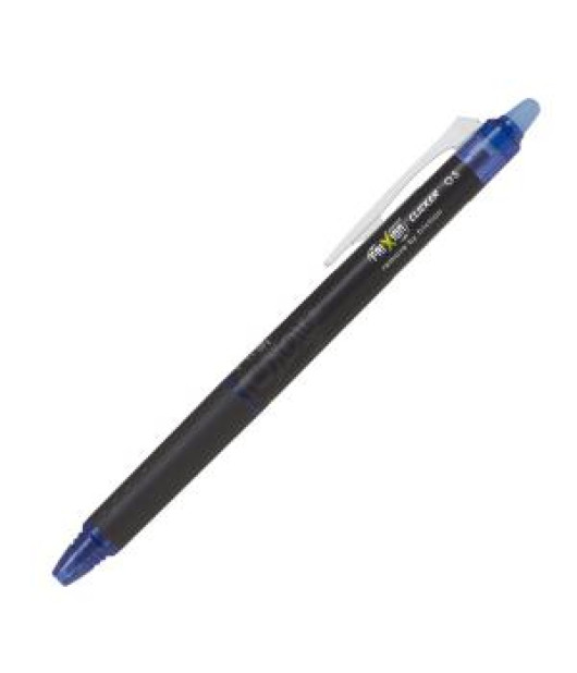 Roller gumovací PILOT Frixion clicker R, 0,5 mm modrá 