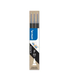 Náhradná náplň do gumovacieho rollera PILOT Frixion Point 0,5 mm čierna 3ks 