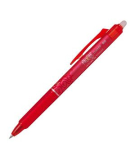 Roller gumovací PILOT Frixion clicker 0,5 mm červený 