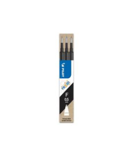 Náhradná náplň do gumovacieho rollera PILOT Frixion 0,5 mm čierna, 3 ks 