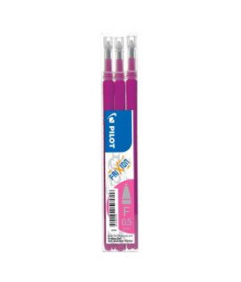 Náhradná náplň do gumovacieho rollera PILOT Frixion 0,7 mm ružová 3ks 