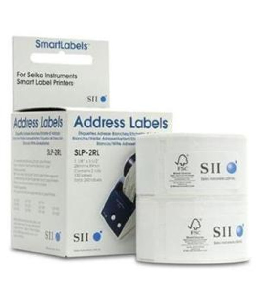 Etikety v rolke SEIKO SLP-2RL Address Labels 28x89mm (2ks) 