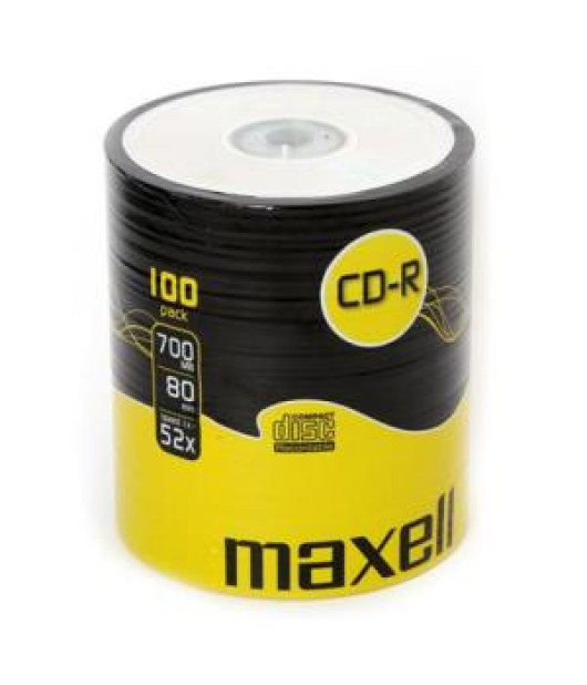 CD-R Maxell 700 MB 52 x 100 ks 