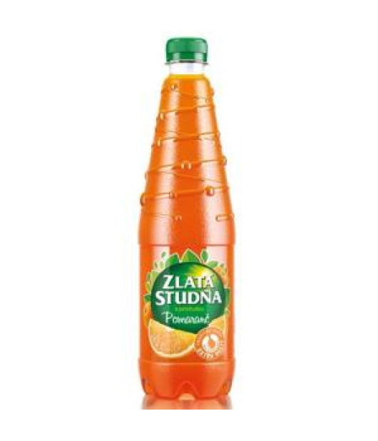 Sirup ZLATÁ STUDŇA s príchuťou pomaranč 0,7 ℓ 
