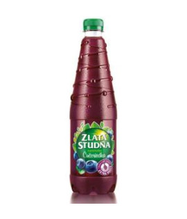 Sirup ZLATÁ STUDŇA s príchuťou čučoriedka 0,7 ℓ 
