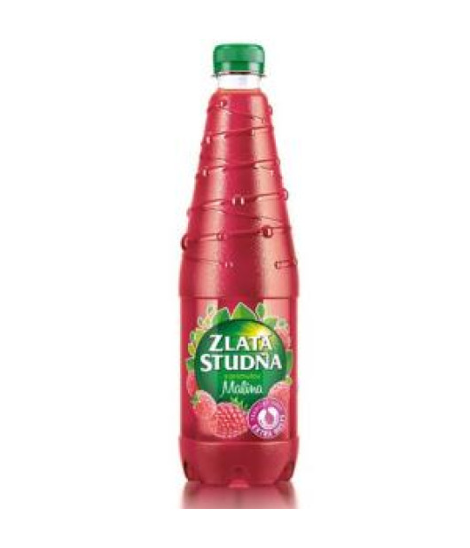 Sirup ZLATÁ STUDŇA s príchuťou malina 0,7 ℓ 