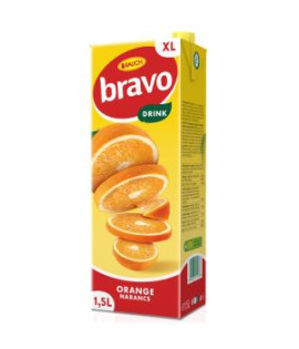 Ovocný nápoj Bravo Pomaranč 1,5 ℓ 