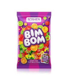 ROSHEN BIM-BOM ovocné cukríky 1 kg 