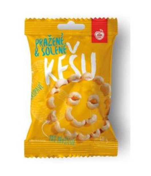 Kešu pražené solené IBK 60 g 