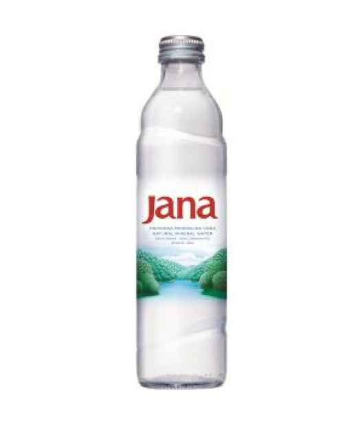 Minerálna voda prírodná Jana nesýtená 24 x 0,33 ℓ NEVRATNÉ SKLO 